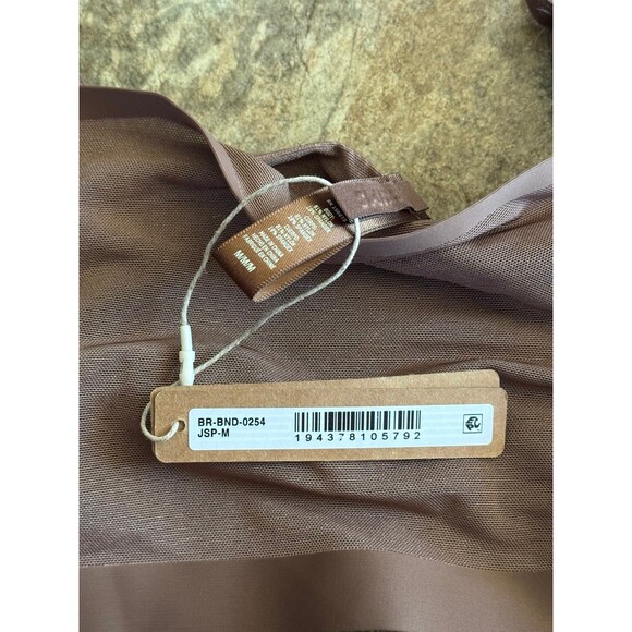 Skims Sheer Sculpt Bandeau Jasper Size Medium - Picture 7 of 7